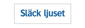 Ordningsskylt Släck ljuset