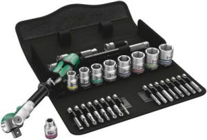 Hylsnyckelsats SB6 Speed Combo metrisk Wera