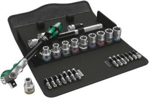Hylsnyckelsats SC6 Speed Combo metrisk Wera