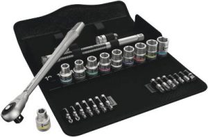 Hylsnyckelsats SC7 Metal Combo metrisk Wera
