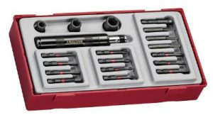 19 delars Slagskruvmejselsats Teng Tools TTID19