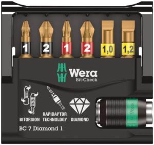 Bitssats Wera Bit-Check 7 Diamant 1