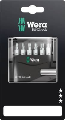 Bitssats Wera Bit-Check 7 Torx