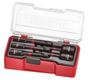 Skruvhållarsats Impact 5 delar Teng Tools TJNS05