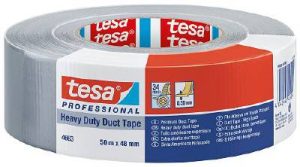 Silvertejp - byggtejp tesa 4663