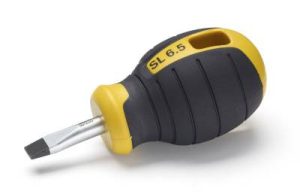 Stubby spårskruvmejsel (VDE) Hultafors