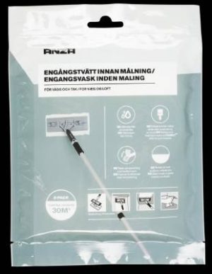 Engångstvätt för vägg och tak Anza