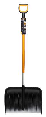 Snöraka med böjt skaft Fiskars X-series