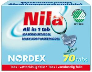 Maskindisktabletter Nila All in 1 tab