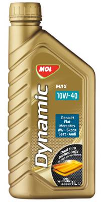 MOL Dynamic Max 10W-40 halvsyntetisk motorolja