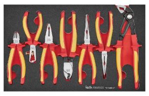 Tångsats TengTools TEFMBV07 1000 V