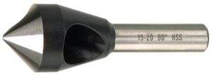 Försänkare - för mjukare stål, aluminium, koppar m.m. HSS