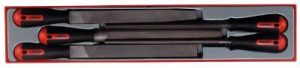 5 delars Handfilsats Teng Tools TTXF05