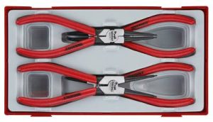 4 delars Spårringstång för in- och utvändiga spårringar Teng Tools TT474-7