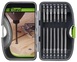 Bitssats med 14 delar Torx Luna