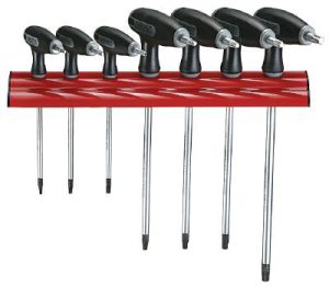 TX/TPX-nycklar med väggställ Teng Tools WRTX07