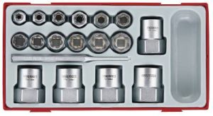 18 delars Sexkantutdragarsats Teng Tools TTBE18
