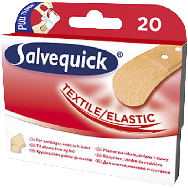 Plåster Savequick Textil Medium