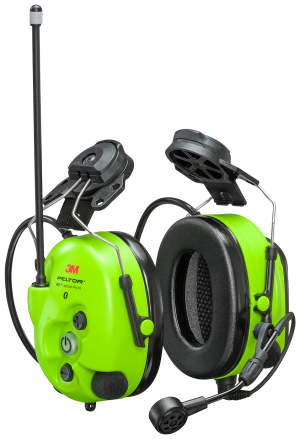 Hörselkåpa 3M Peltor WS LiteCom III Hi-viz Hjälmfäste