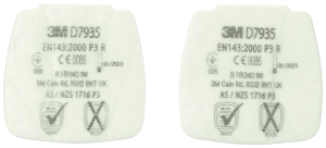 Partikelfilter 3M D7935 P3 R Secure Click