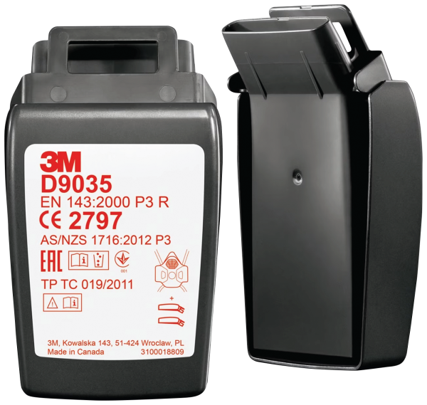 Partikelfilter 3M D9035 P3 R Secure Click