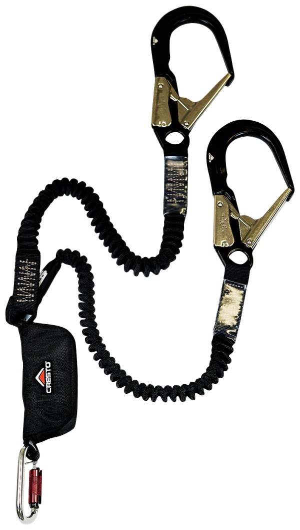 Falldämparlina Cresto 1302-TF Energy Twin-Flex H 140 kg