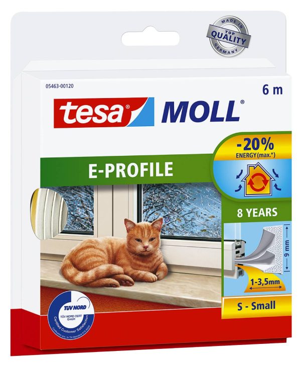 E-list självhäftande tesa 5463, 5464, 5570