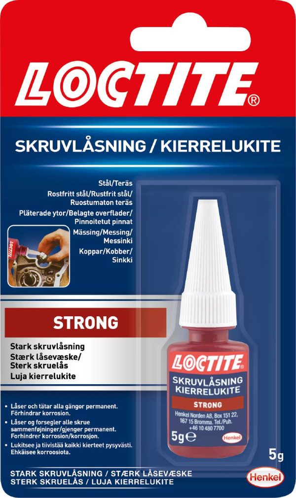 Skruvlåsning Loctite Stark