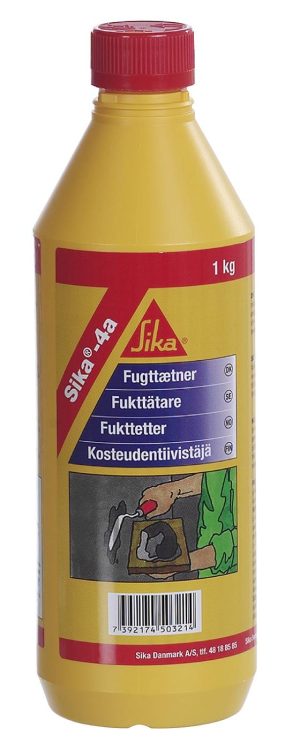 Mycket snabbt bindande cementtillsats Sika-4A