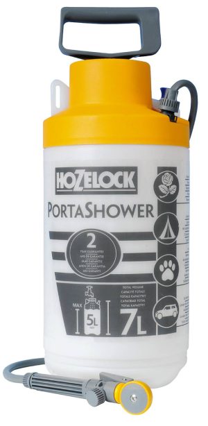 Trädgårdsdusch Portashower 5 liter Hozelock