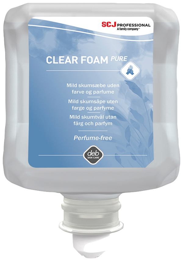 Skumtvål Deb Clear FOAM Pure