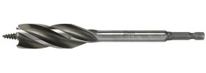Träspiralborr med fyra sidoskär - 1/4'' eller 3/8''-sexkantsfäste Luna