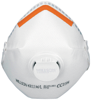 Filtrerande halvmask Honeywell FFP3D 4311