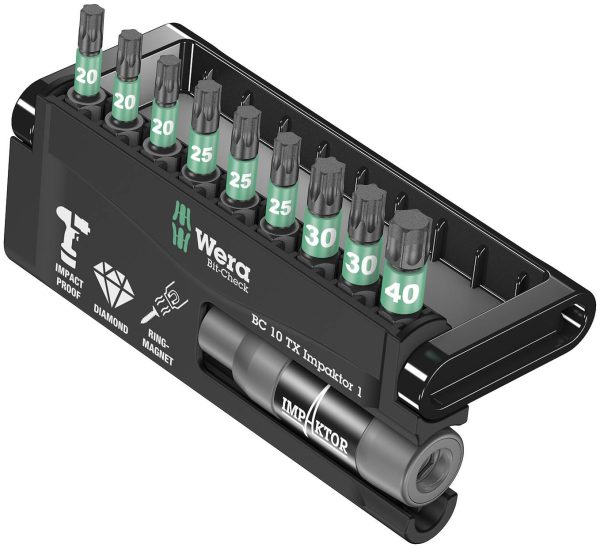 Bitskassett Wera Impaktor 8767-9/IMP DC