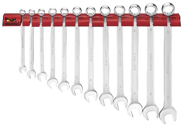 U-ringnyckelsats med väggställ Teng Tools WRSP12LMP