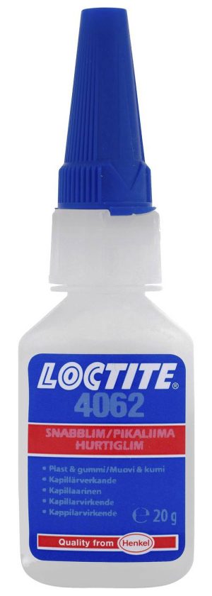 Snabblim Plast Gummi Loctite 4062