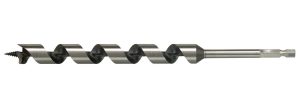 Träspiralborr med 1/4'' och 3/8'' snabbchucksfäste Luna