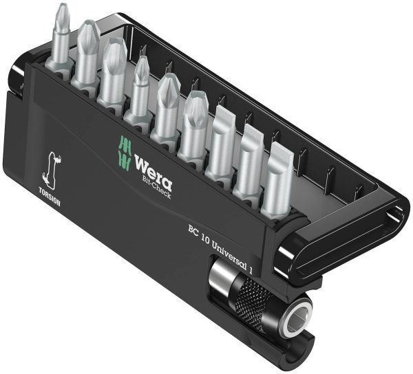 Bitskassett - bitshållare med snabbväxelchuck Wera 8100-9/TZ / 8167-9/TZ Torx