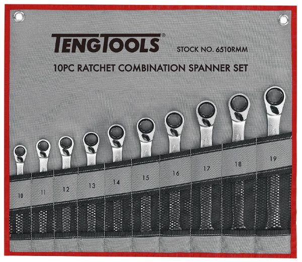 U-ringspärrnyckelsats Teng Tools 6510RMM