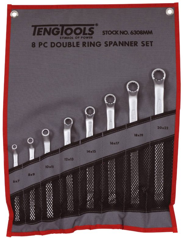 Ringnyckelsats Teng Tools 6308MM