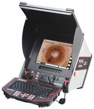 Digital inspelningsbar monitor Ridgid CS1000