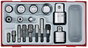 17 delars Adaptorsats Teng Tools TTADP17