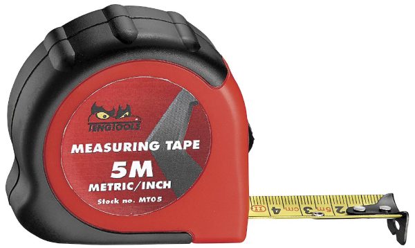 Kort måttband av stål Teng Tools MT03 / MT05 / MT08