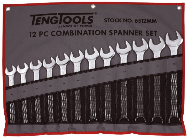 U-ringnyckar i sats Teng Tools 6507JMM / 6509AF